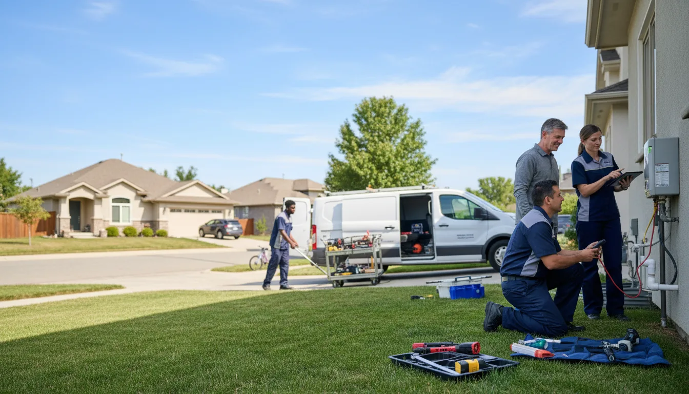 Tankless water heater service in Fort Wingate, NM